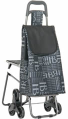 Stairs shopping cart with seatXDZ02-3X-55